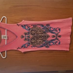 Vocal Embellished Tank XL